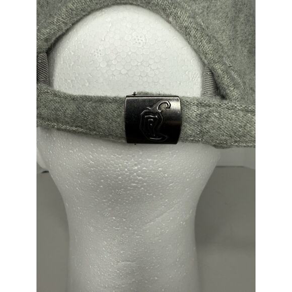 Chipotle Hat Cap Promo Adjustable Strap Back Gray Wool Blend - Picture 5 of 7